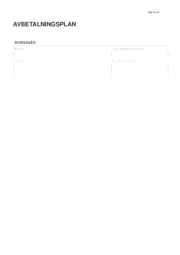 Avbetalningsplan